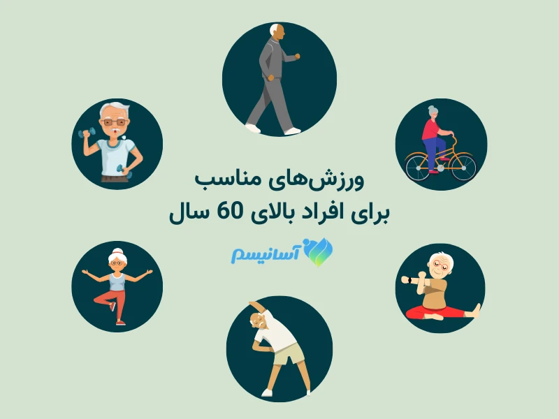  عکس از لیست ورزش برای افراد بالای 60 سال