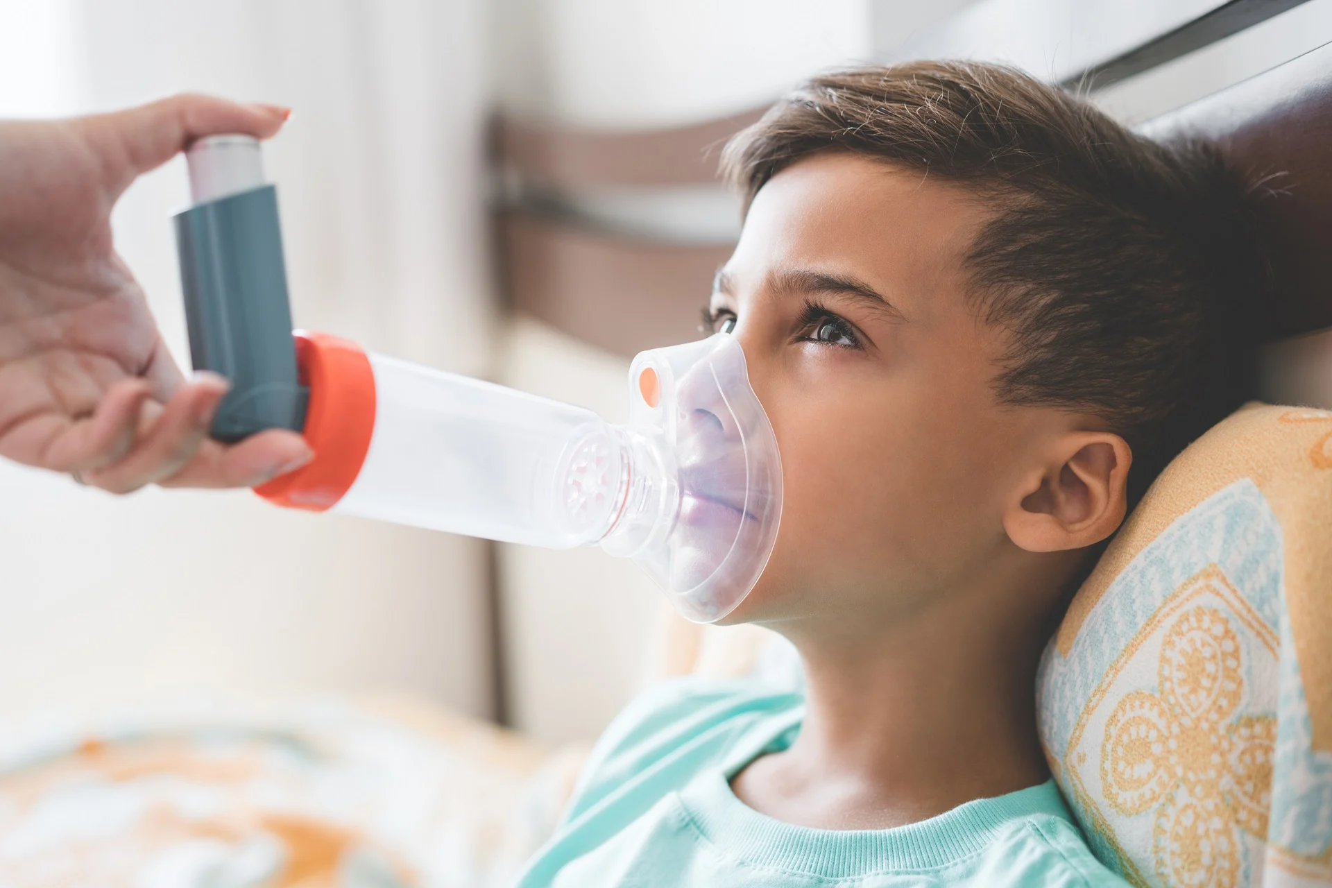 درمان آسم کودک با سپری آسم